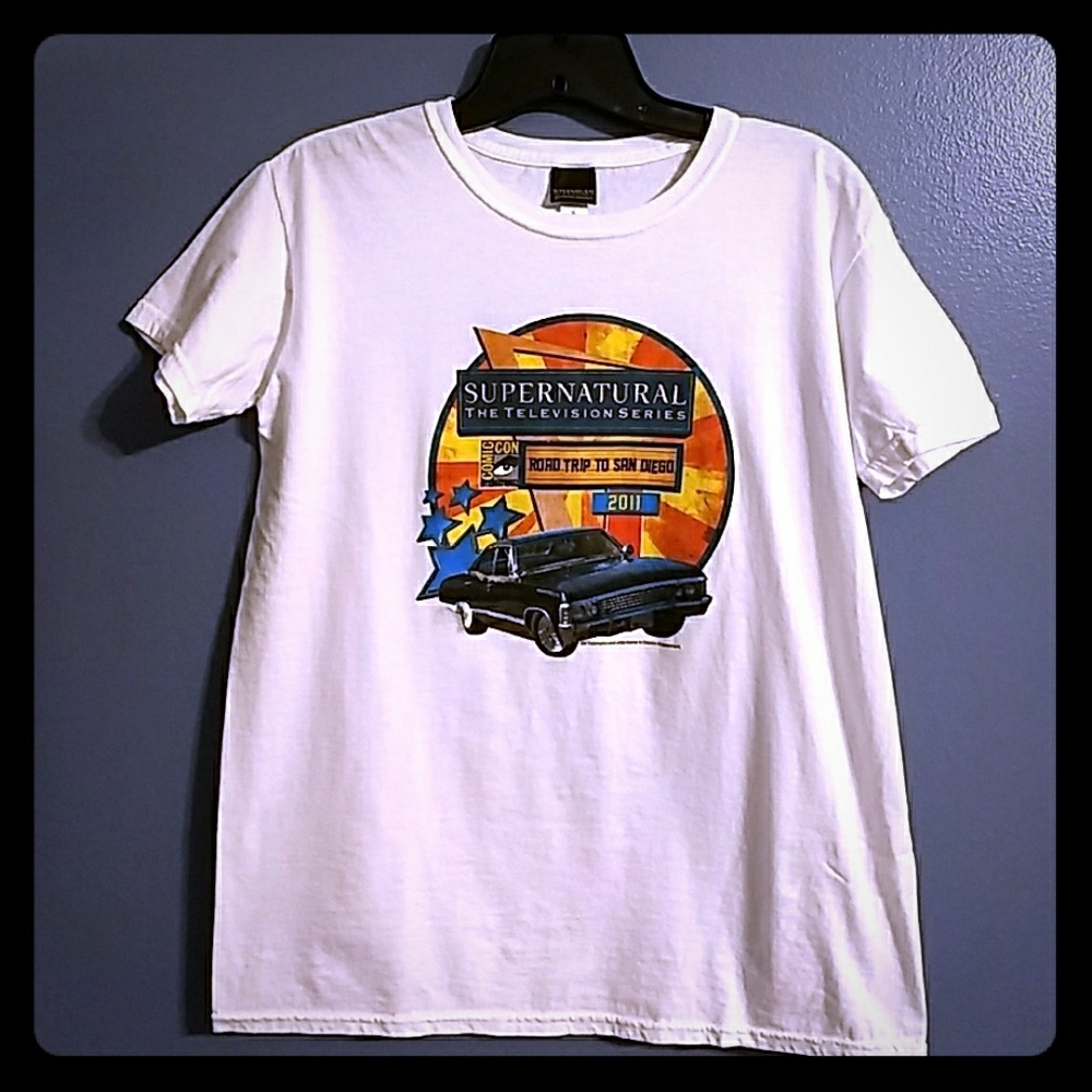 Supernatural 2011 Comic Con Exclusive Graphic Tee
